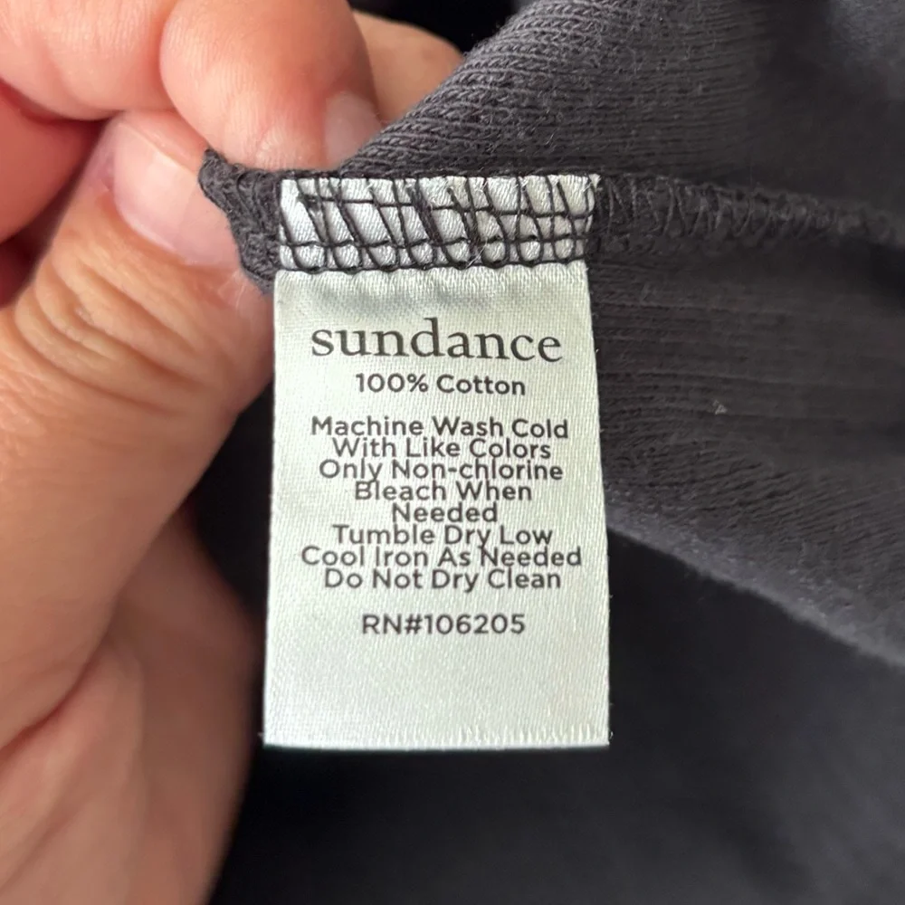 NWT Sundance Black Camisole Top with Purple Trim Women’s Size M - Picture 4 of 7